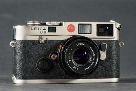 Leica M6 Camera Lens Collapsed