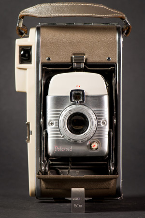 Polaroid Model 80B Camera Open