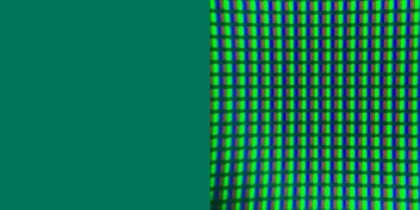 Screen Blueish Green