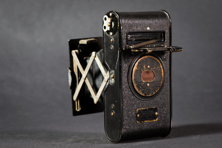 Vest Pocket Kodak Autographic Camera Back With Stylus