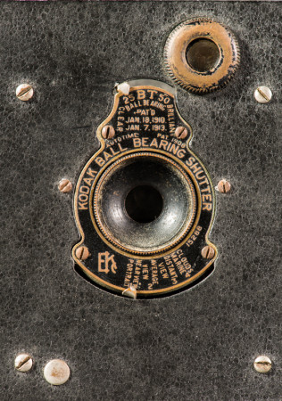 Vest Pocket Kodak Autographic Camera Shutter Detail